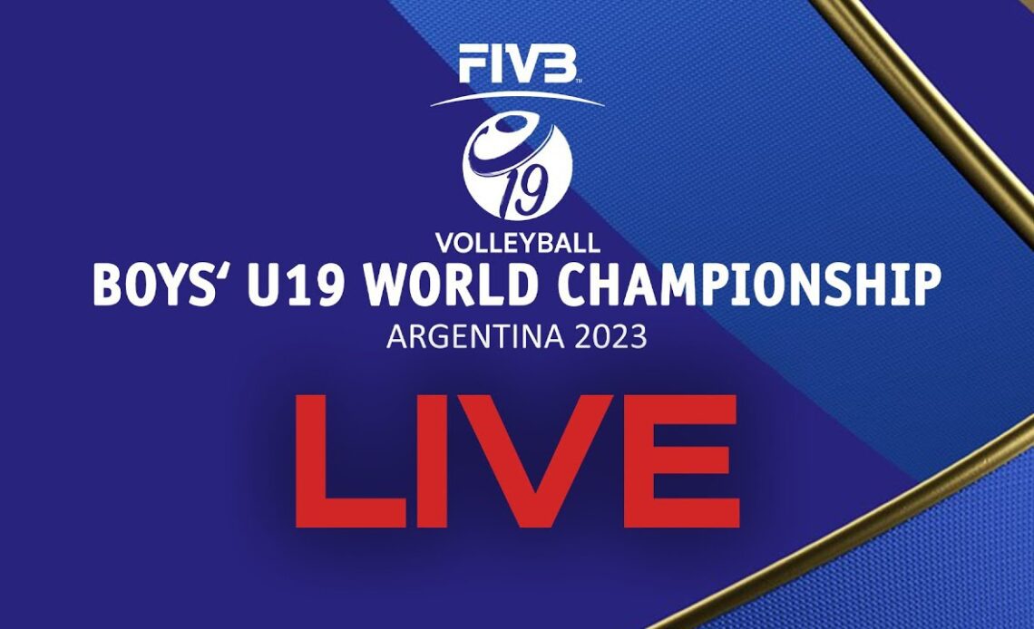 🔴LIVE FRA🇫🇷 vs. IRI🇮🇷 - Boys' U19 World Championship | Final Gold