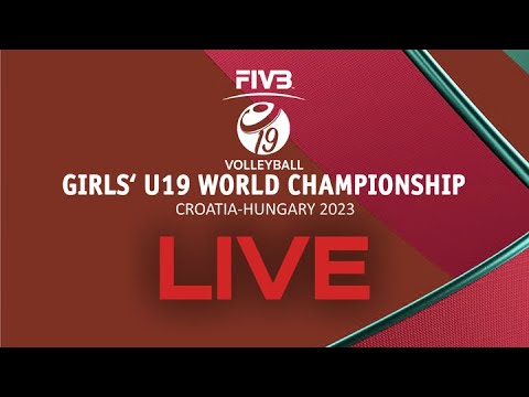 🔴LIVE ITA🇮🇹 vs. CRO🇭🇷 - Girls' U19 World Championship | Quarter Final