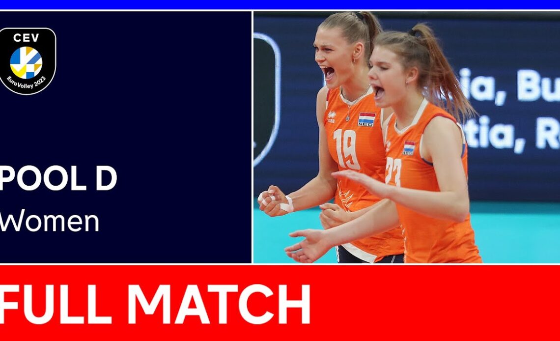 LIVE | The Netherlands vs. Spain - CEV EuroVolley 2023