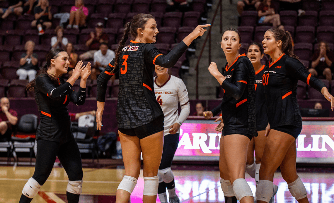 Mangual-Duran leads attack with 10 kills in 3-0 victory against Morgan State