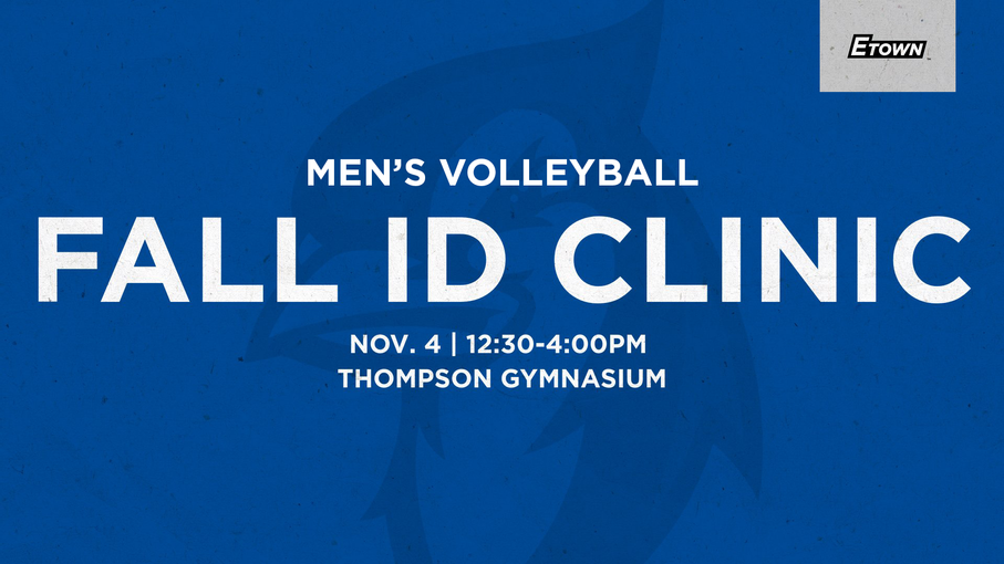 Men's volleyball to host fall ID clinic in Thompson Gymnasium