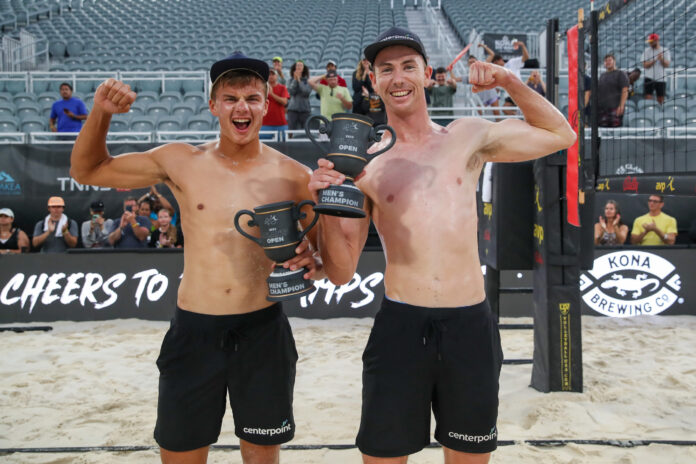 Miles Partain-Andy Benesh-AVP Atlanta