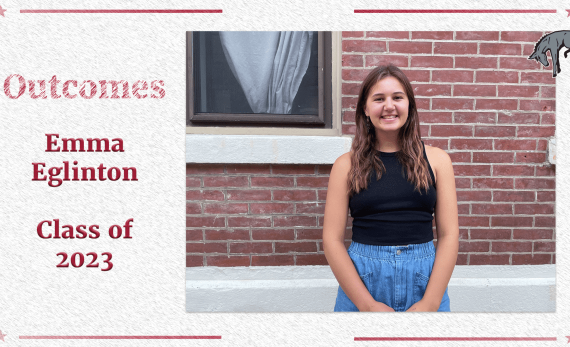 Outcomes: Emma Eglinton '23 - Muhlenberg College Athletics