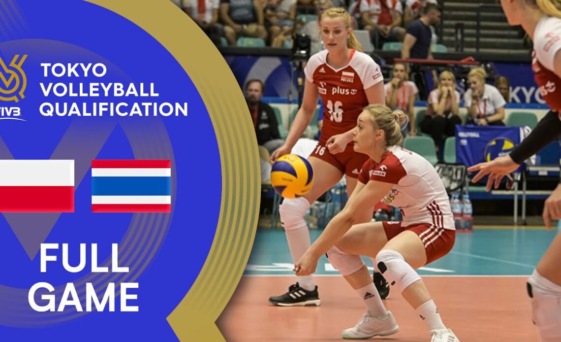 POL🇵🇱 vs. THA🇹🇭 - Women’s OQT 2019 - Full Match