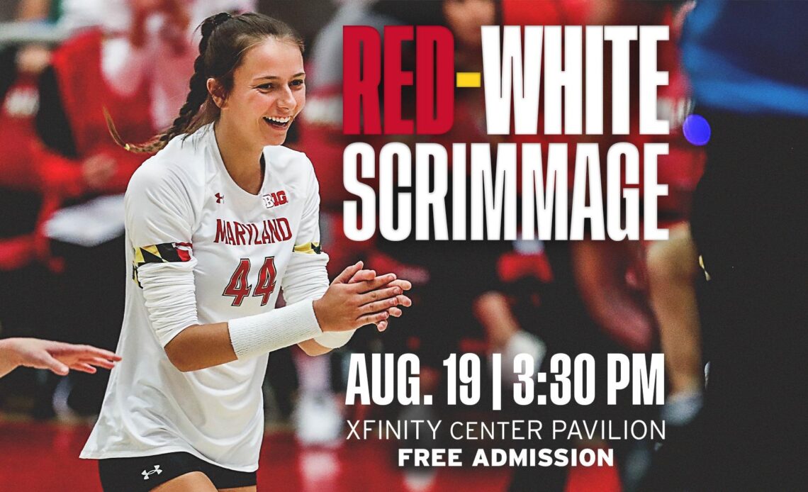 Red-White Volleyball Scrimmage Set For Saturday, August 19