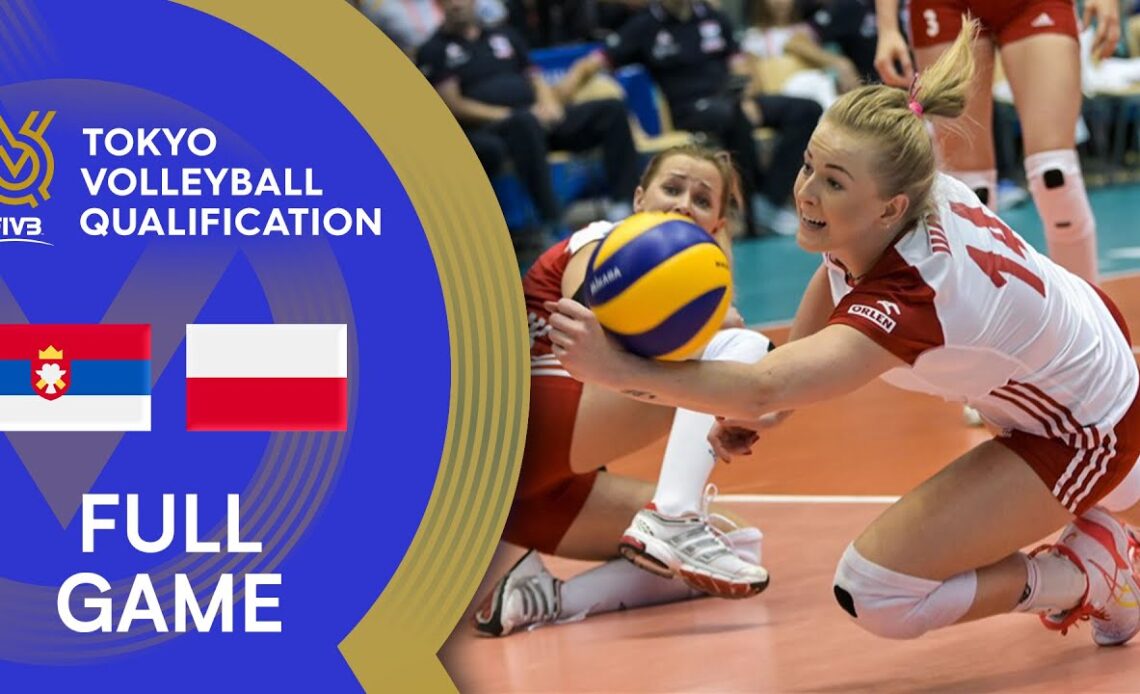 SRB🇷🇸 vs. POL🇵🇱 - Women’s OQT 2019 - Full Match