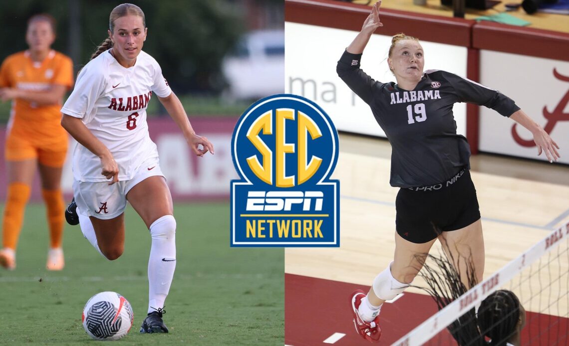 Southeastern Conference and ESPN Announce 2023 Soccer and Volleyball Network Slate