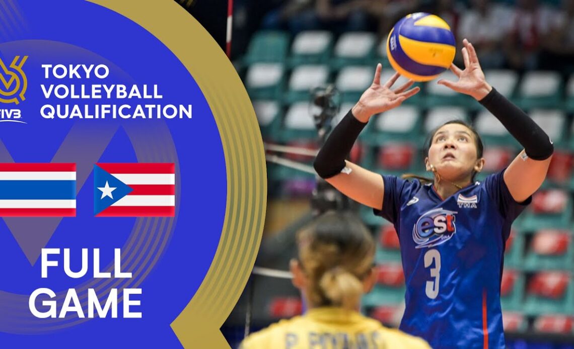 THA🇹🇭 vs. PUR🇵🇷 - Women’s OQT 2019 - Full Match