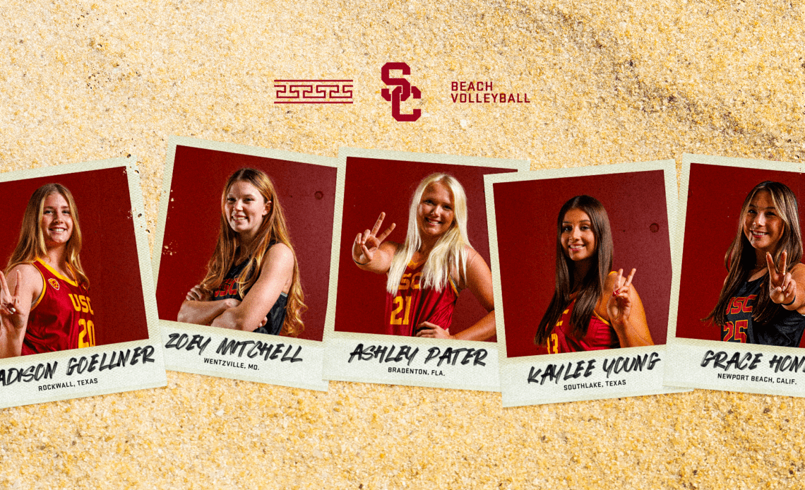 USC Beach Volleyball Welcomes Talented Freshman Class