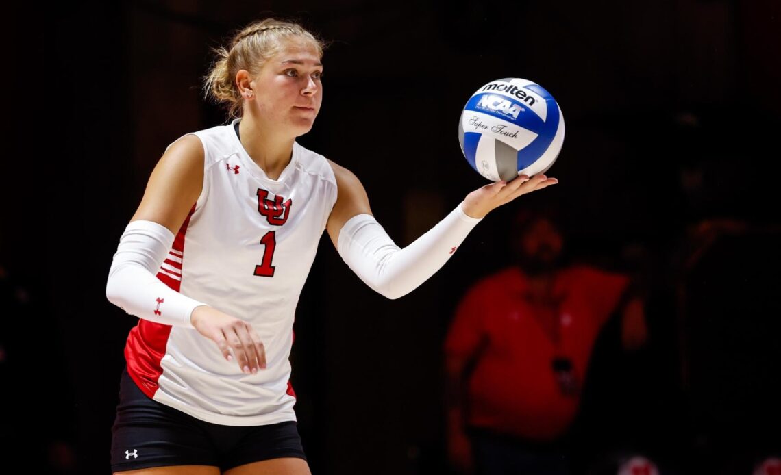 Utah Volleyball Heads To Orem To Face Utah Valley and NC State