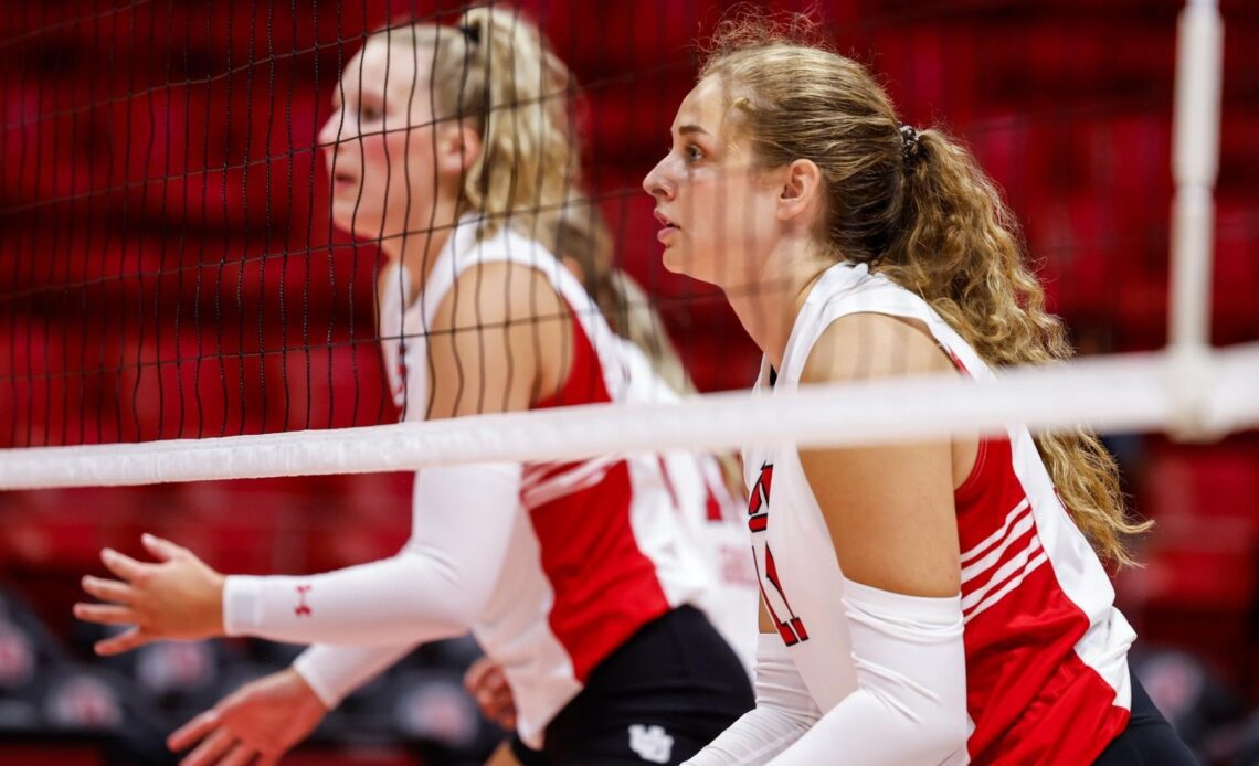 Utah Volleyball Travels To Utah State on Wednesday, Hosts UNLV on Friday