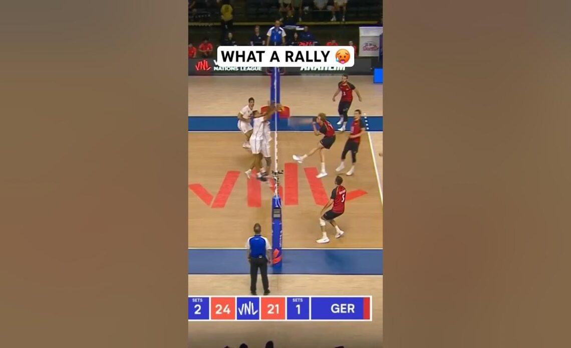 What doesn‘t this rally have? #vnl2023