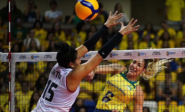 WorldofVolley :: Brazil Clinches 23rd South American Championship Title