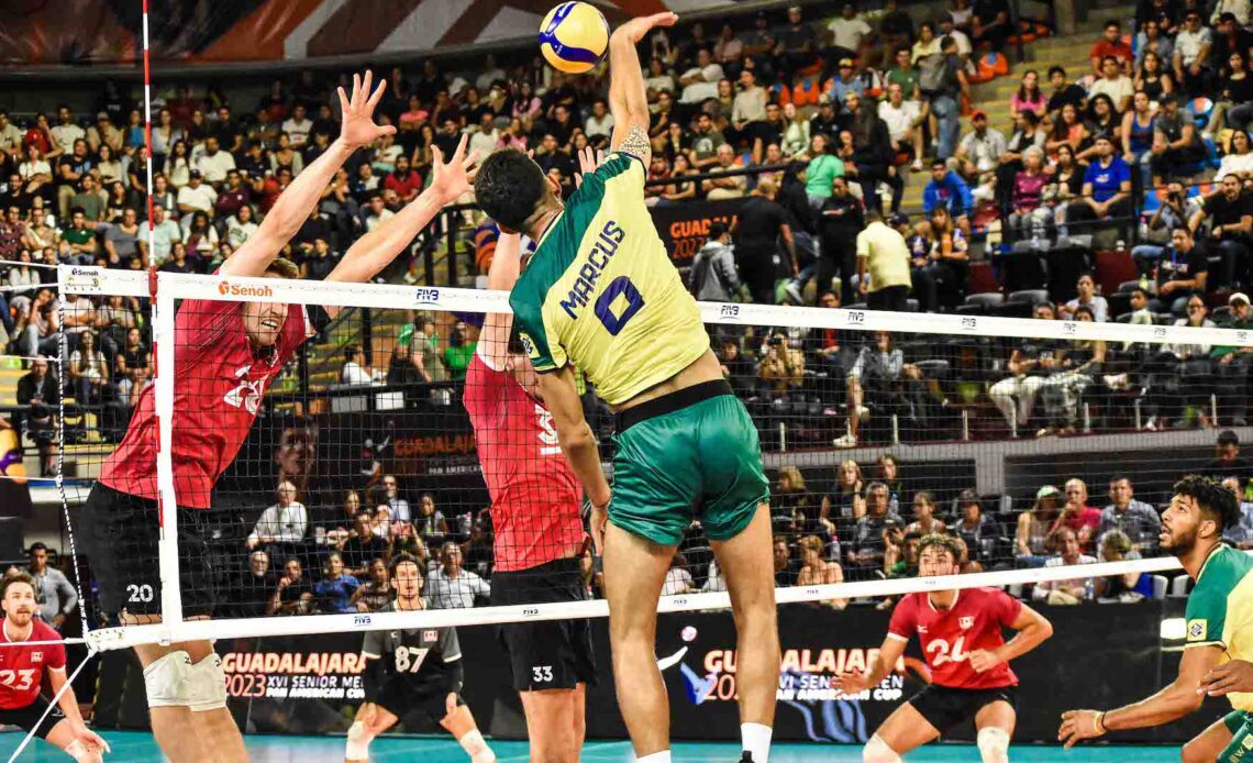 WorldofVolley :: Canada Triumphs Over Brazil to Clinch First Pan American Gold