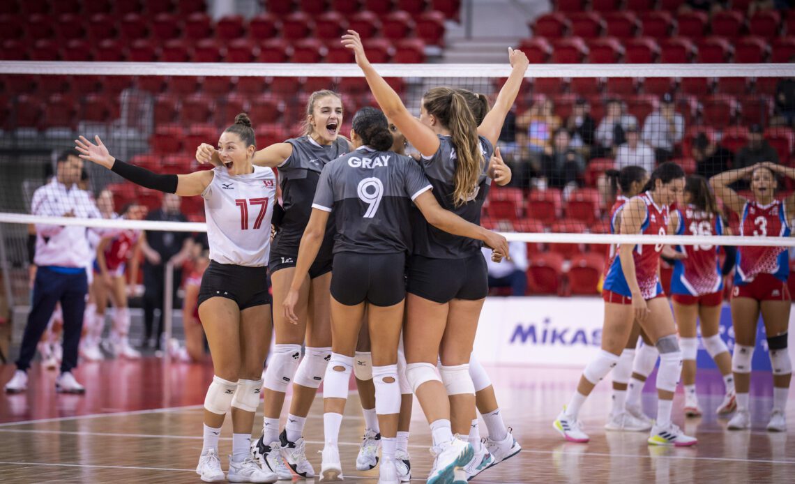 WorldofVolley :: Canada and Dominican Republic Sweep to Victory in 2023 NORCECA Women’s Volleyball Championship