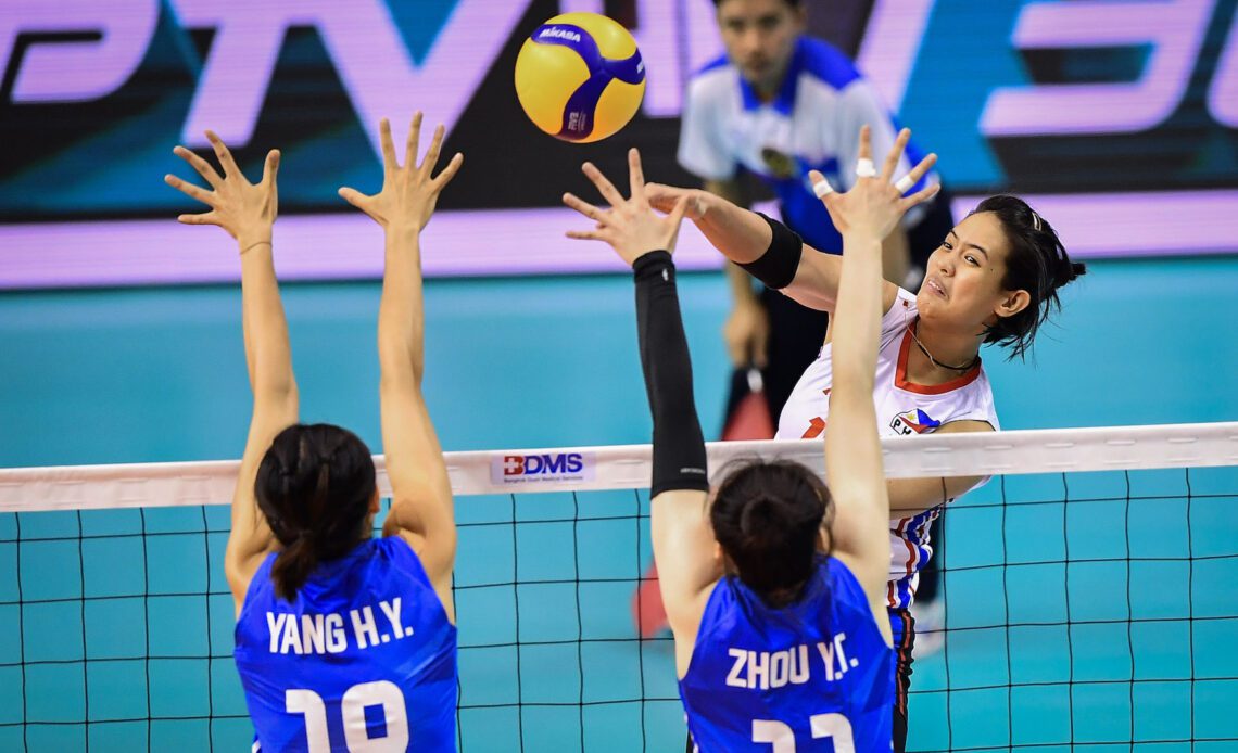 WorldofVolley :: Day 2 Highlights: Six Matches Played at 22nd Asian Senior Women's Volleyball Championship