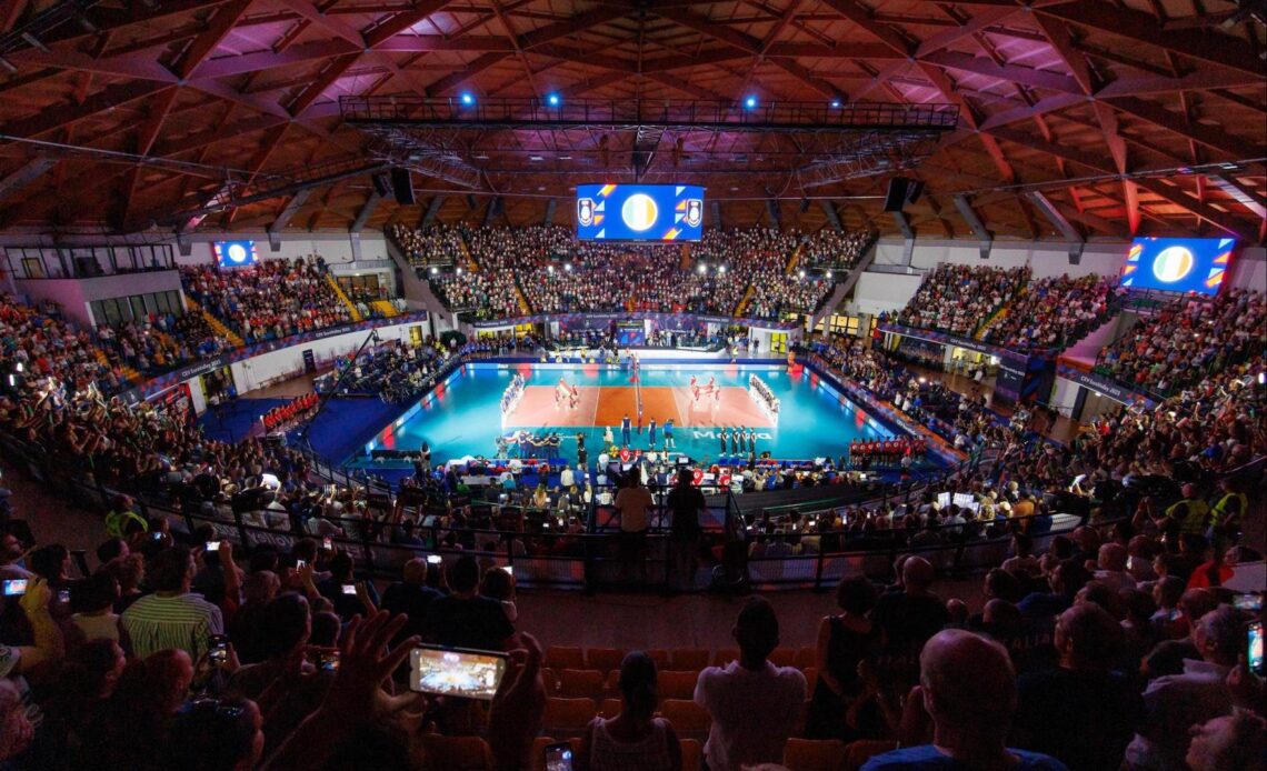 WorldofVolley :: EuroVolley 2023: A Day of Thrilling Matches Across Four Pools