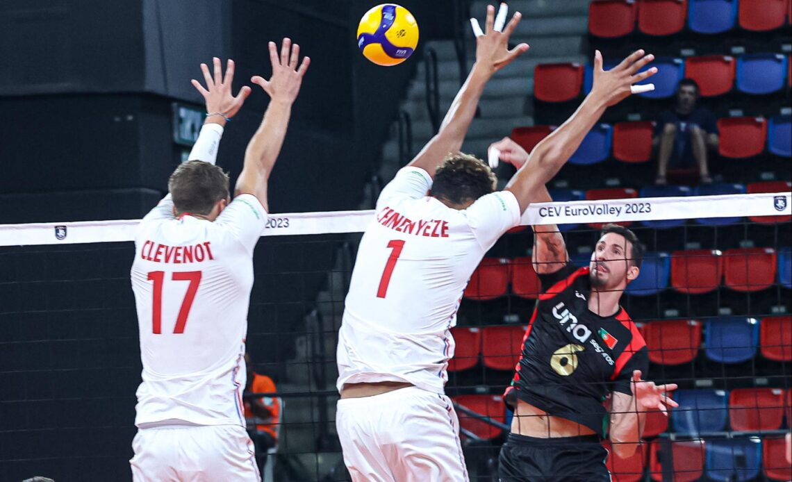 WorldofVolley :: EuroVolley M: France Secured Another Win in Pool D Against Portugal