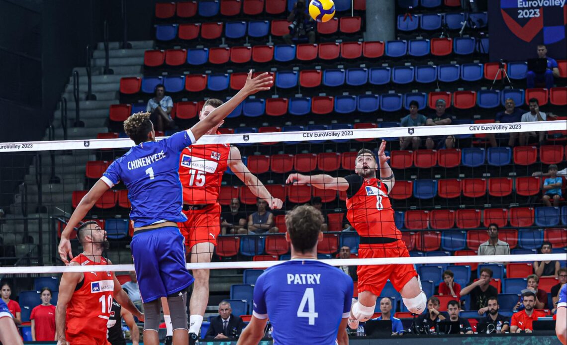 WorldofVolley :: EuroVolley M: France Triumphs Over Türkiye in EuroVolley 2023 Opener