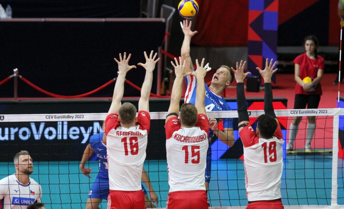 WorldofVolley :: EuroVolley M: Poland Dominates Czechia in European Championships Opener