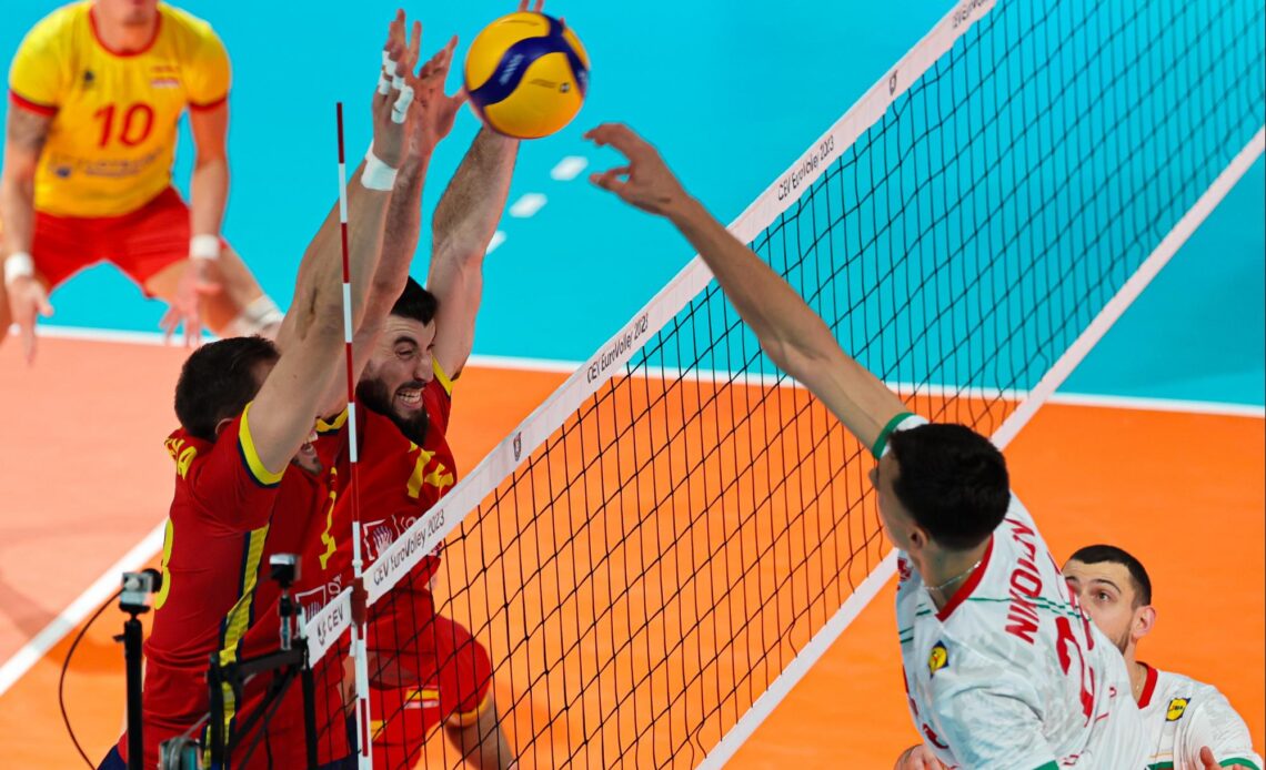 WorldofVolley :: EuroVolley M: Spain and Israel Triumph Over Favored Bulgaria and Greece in EuroVolley 2023 Openers