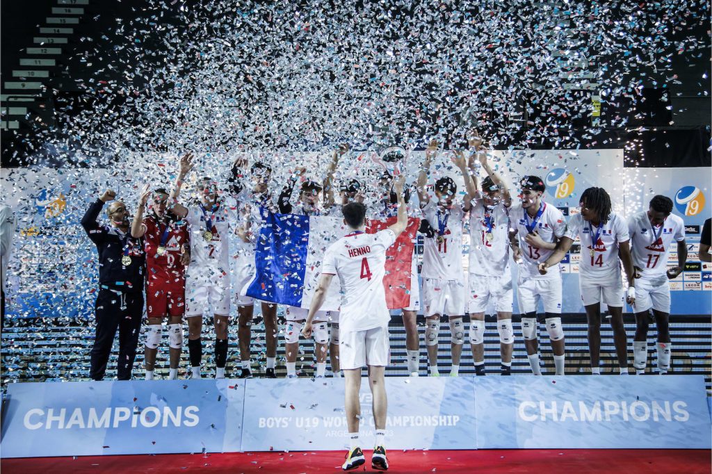 WorldofVolley :: France Crowned U19 Volleyball World Champions