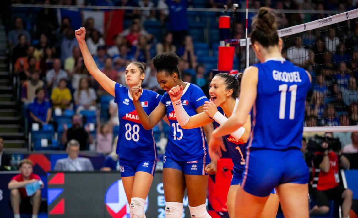 WorldofVolley :: On the Second Day of EuroVolley 2023: Victories for Bosnia and Herzegovina, France, and Bulgaria