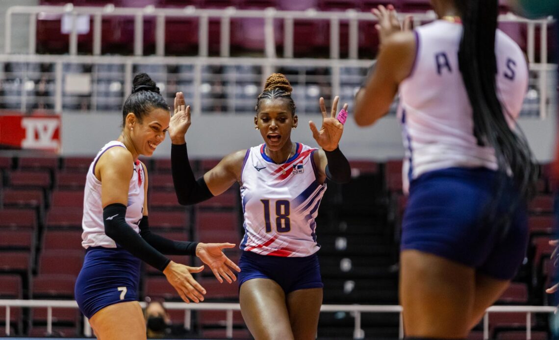 WorldofVolley :: Pan American Cup W: United States and Dominican Republic Secure Semifinal Spots