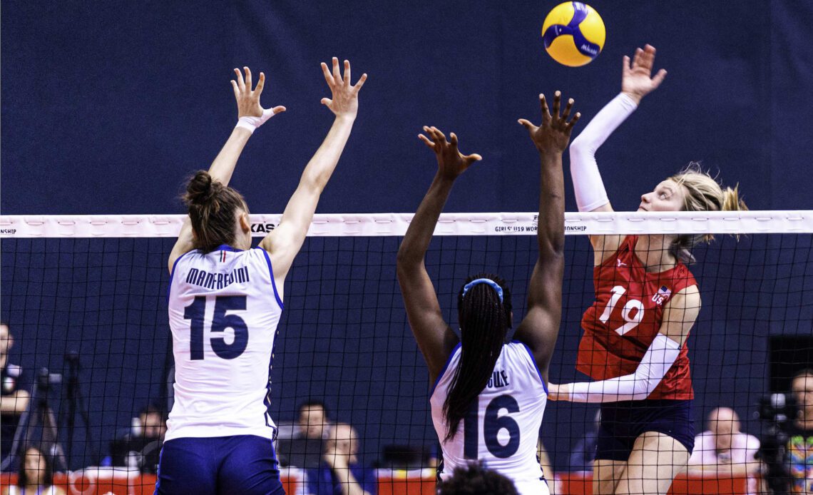 WorldofVolley :: U.S. and Türkiye Set for Showdown at 2023 FIVB Girls’ U19 Volleyball Championship