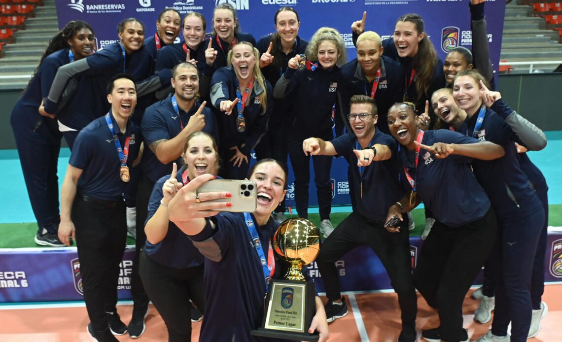 WorldofVolley :: USA Secures Gold at Women's NORCECA Final Six Pan American Cup