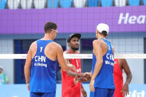 10 TEAMS SECURE TOP 16 BERTHS AFTER DAY 3 OF 19TH ASIAN GAMES MEN’S BEACH VOLLEYBALL COMPETITION