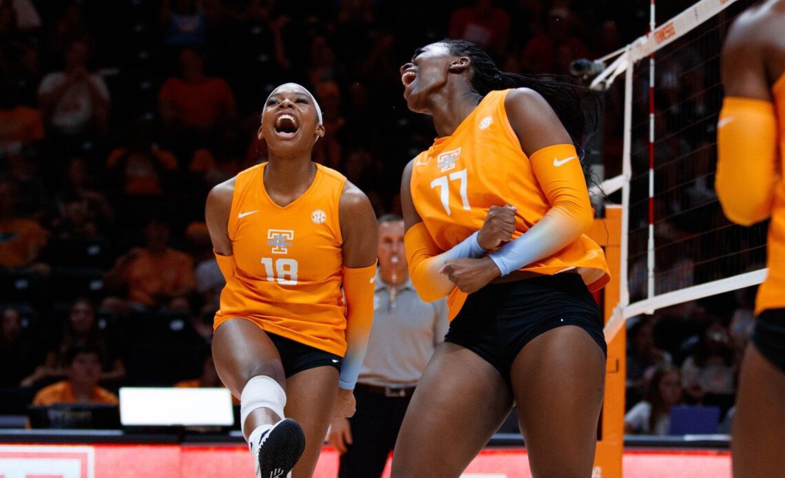 #18 Lady Vols Sweep #24 Marquette on the Road