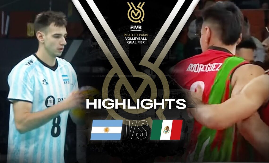 🇦🇷 ARG vs. 🇲🇽 MEX - Highlights | Men's OQT 2023