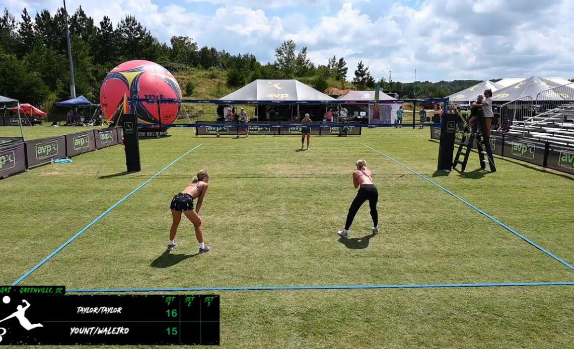 AVP Grass | G-Vegas | Yount/Walejko VS Taylor/Taylor| Women's Open