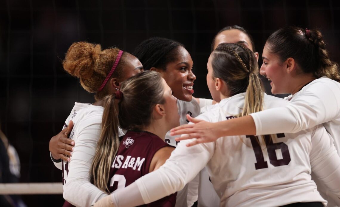 Aggies Secure Second Sweep of Invitational Over UNI - Texas A&M Athletics