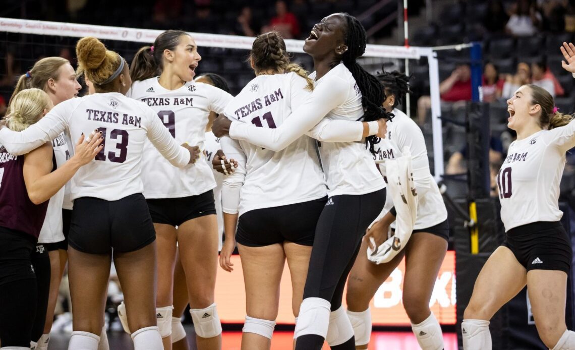 Aggies Sweep Bowling Green for Fourth-Straight Win - Texas A&M Athletics