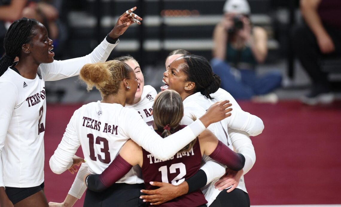 Aggies Sweep Mississippi State to Open SEC Play - Texas A&M Athletics