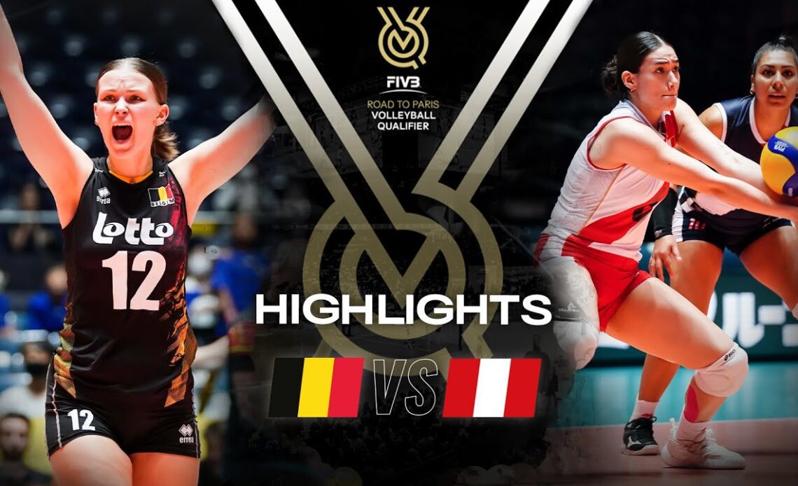 🇧🇪 BEL vs. 🇵🇪 PER - Highlights | Women's OQT 2023