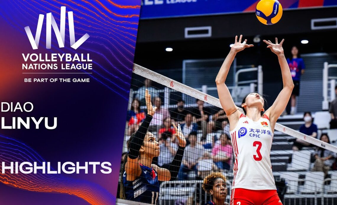 BEST OF | Diao Linyu | VNL 2023 | Player Highlights