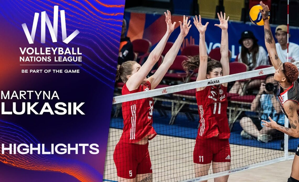BEST OF | Martyna Lukasik | VNL 2023 | Player Highlights