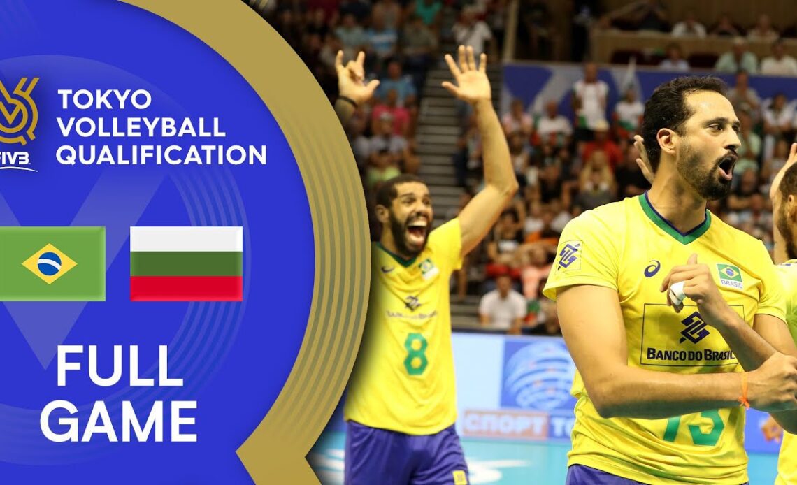 BRA🇧🇷 vs. BUL🇧🇬 - Men’s OQT 2019 - Full Match