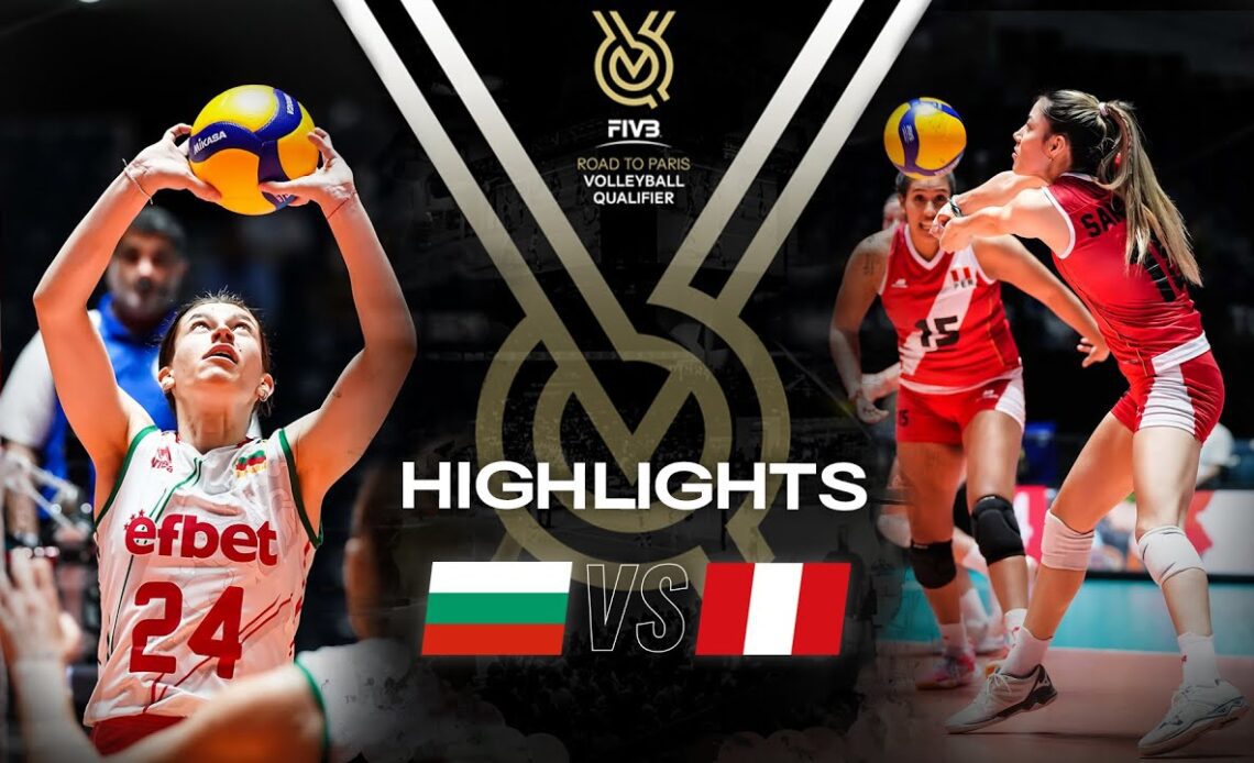 🇧🇬 BUL vs. 🇵🇪 PER - Highlights | Women's OQT 2023