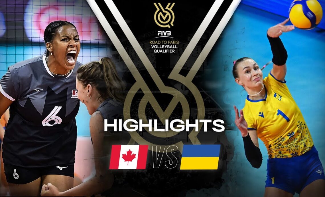 🇨🇦 CAN vs. 🇺🇦 UKR - Highlights | Women's OQT 2023