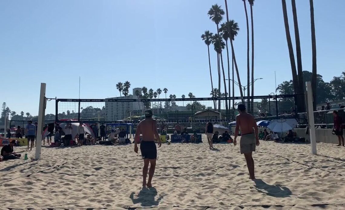 CBVA Santa Cruz semifinals: Mewhirter/Knudsen vs. Landel/Pittard