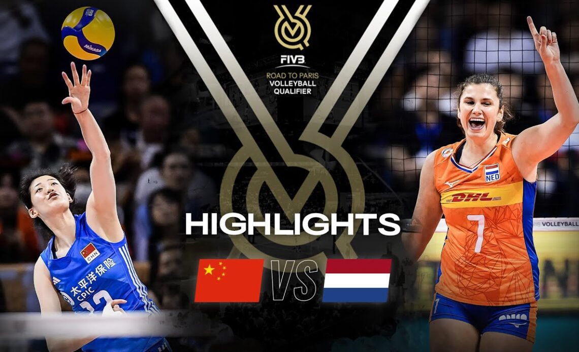 🇨🇳 CHN vs. 🇳🇱 NED - Highlights | Women's OQT 2023