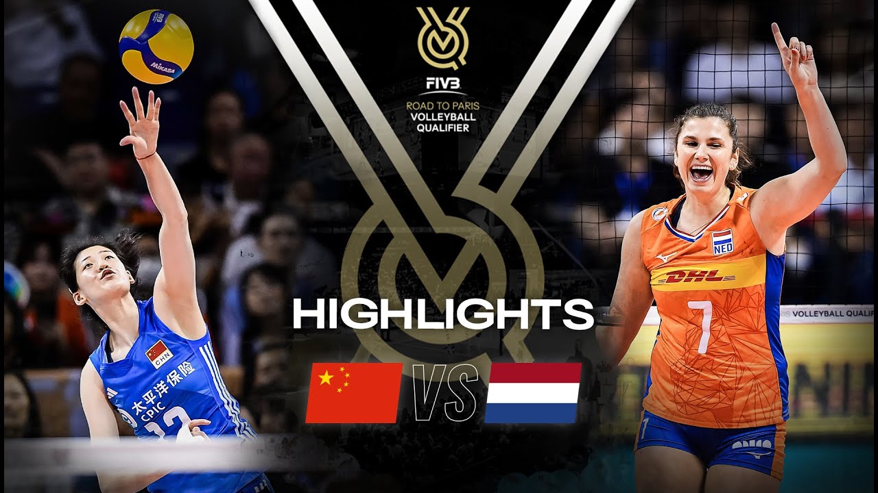 Chn Vs Ned Highlights Women S Oqt Vcp Volleyball