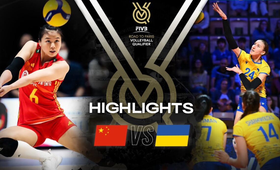🇨🇳 CHN vs. 🇺🇦 UKR - Highlights | Women's OQT 2023
