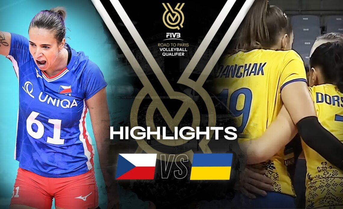 🇨🇿 CZE vs. 🇺🇦 UKR - Highlights | Women's OQT 2023