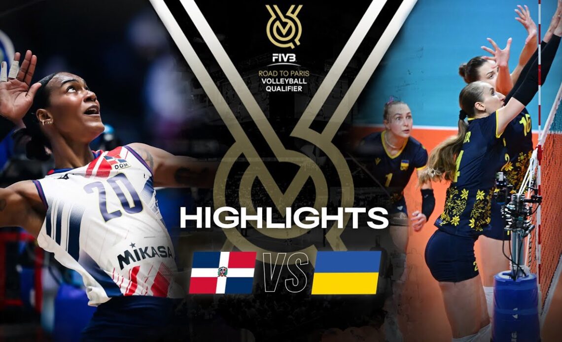 🇩🇴 DOM vs. 🇺🇦 UKR - Highlights | Women's OQT 2023