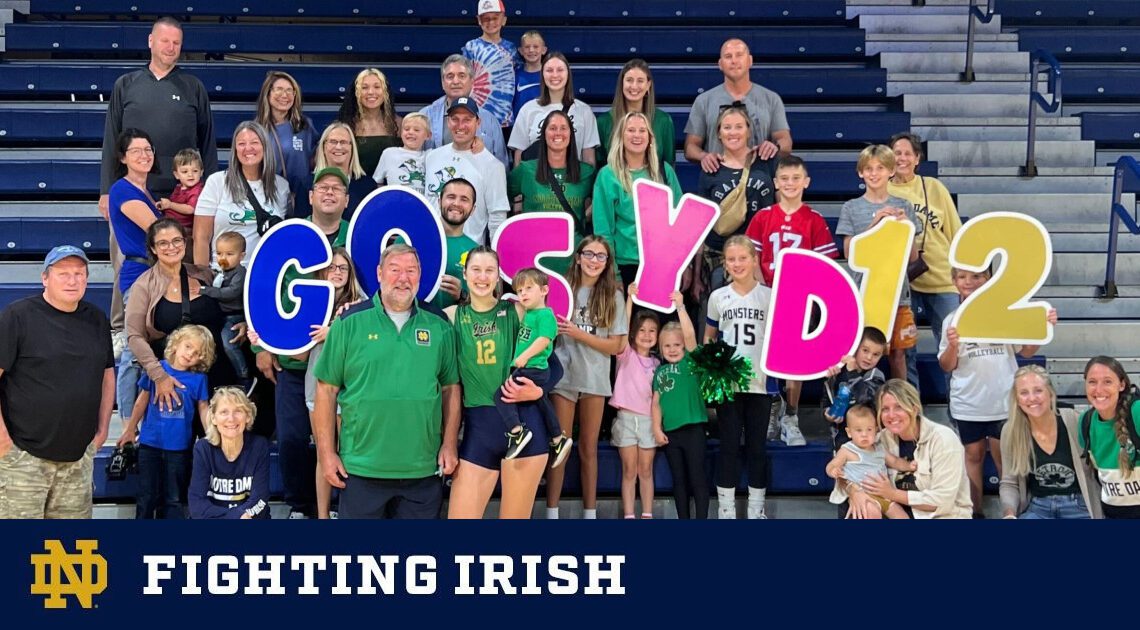 How Midwest Product Sydney Palazzolo has become ‘glue’ for Irish – Notre Dame Fighting Irish – Official Athletics Website